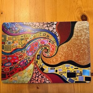 MacBook Pro 15 inch (2018) Gustav Klimt Inspired Laptop Case/Shell~Gently Used
